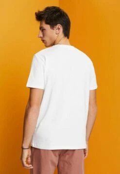 ESPRIT Print T-Shirt - White -Esprit Sales Store 2dd9b73d9d7d45b287e69a42260e5642