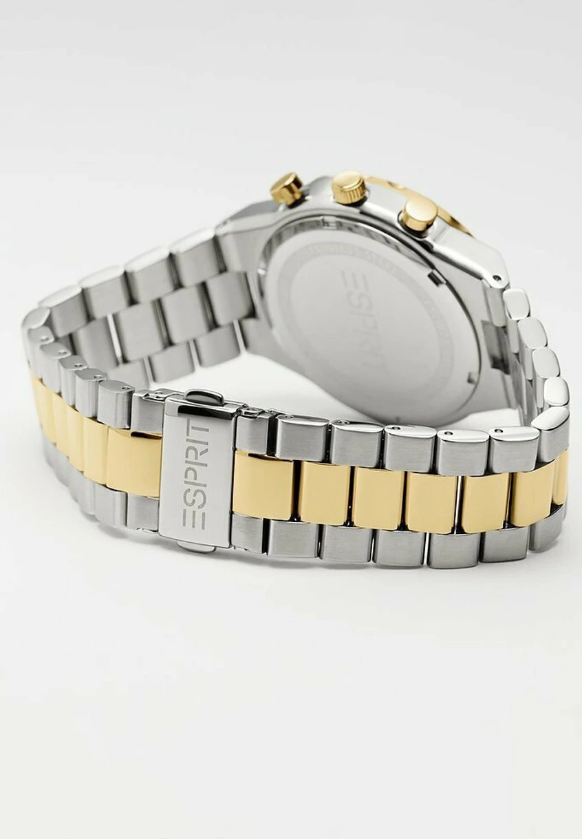 ESPRIT Quarz - Chronograph Watch - Gelbgold/Silber 4 ESPRIT Quarz - Chronograph Watch - Gelbgold/Silber - Image 4