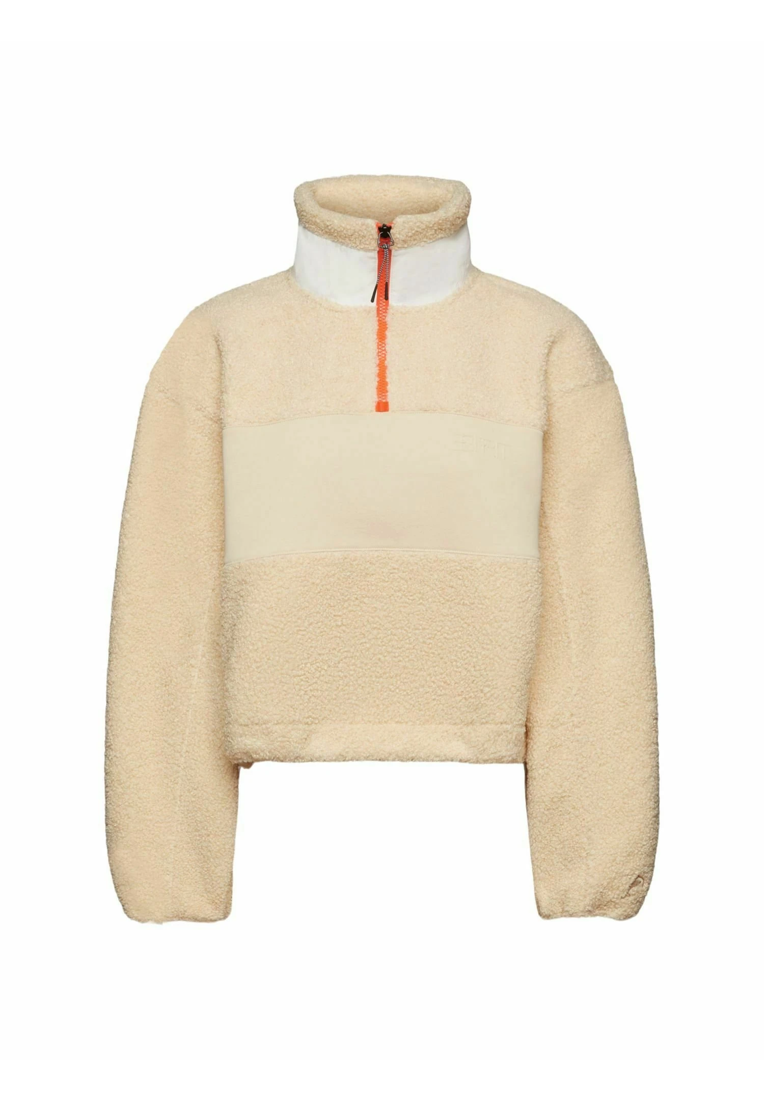 ESPRIT Troyer Aus Material Mix - Fleece Jumper 5 ESPRIT Troyer Aus Material Mix - Fleece Jumper - Image 5