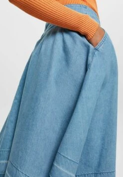 ESPRIT Asymmetrischer - A-Line Skirt - Blue Light Washed -Esprit Sales Store 2ff7368999164daead8daa9d2c8fea62