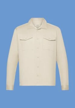 ESPRIT Mit Zwei Brusttaschen - Shirt - Light Taupe -Esprit Sales Store 31f7164db0a840de98748cbc90f3d52b