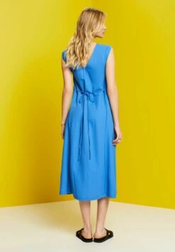 ESPRIT Jumper Dress - Bright Blue -Esprit Sales Store 32131b9630ae4a43b12bc3c07c1ecac4