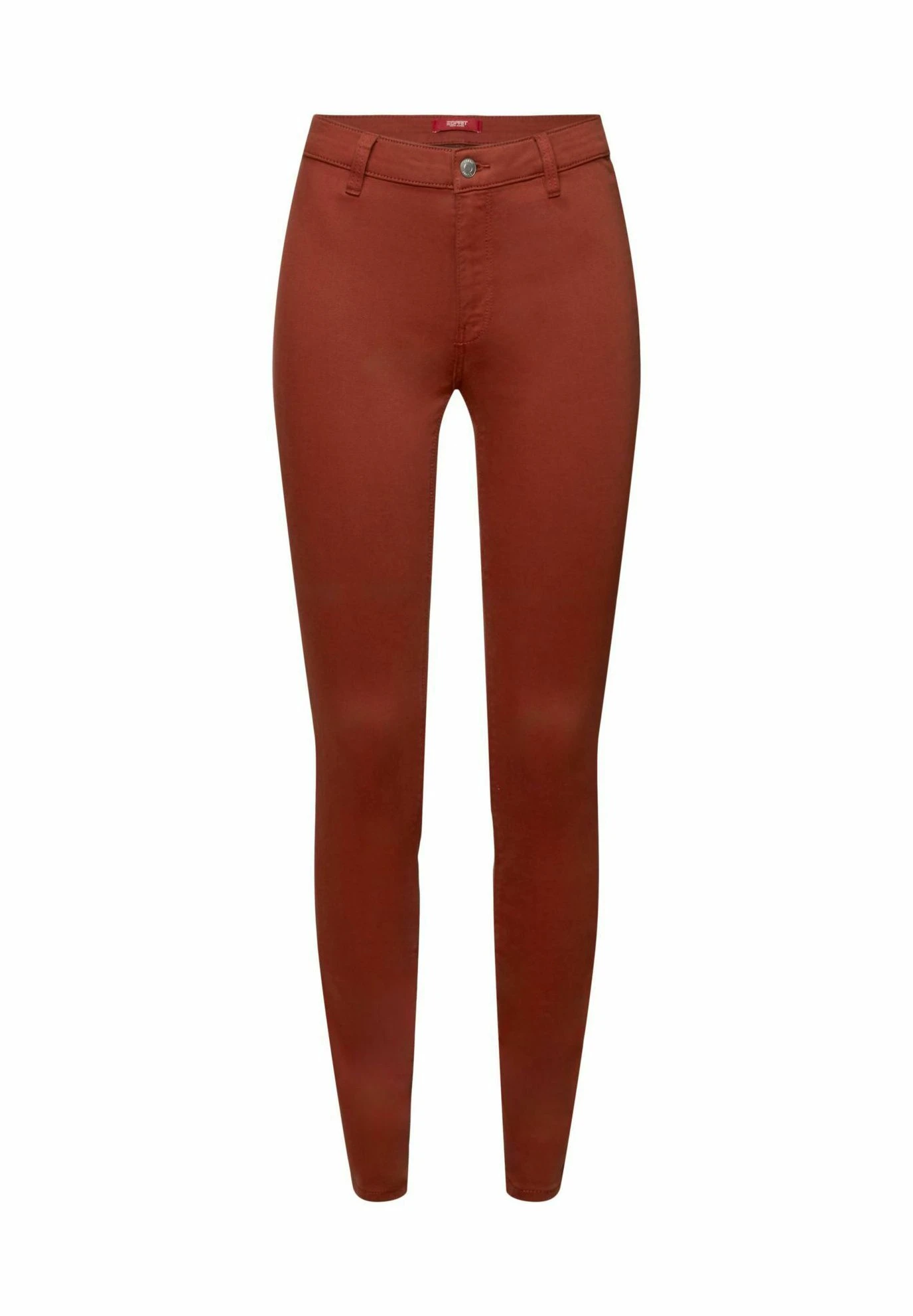 Edc By Esprit Trousers - Rust Brown 9 Edc By Esprit Trousers - Rust Brown - Image 9