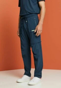 Trousers - Navy -Esprit Sales Store 371c90bf58b748f7a302c48b74668711