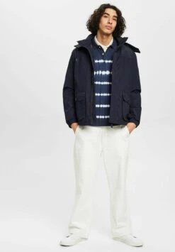 ESPRIT Winter Jacket - Navy -Esprit Sales Store 39d82d927e7541af99d68695bbeb82c6