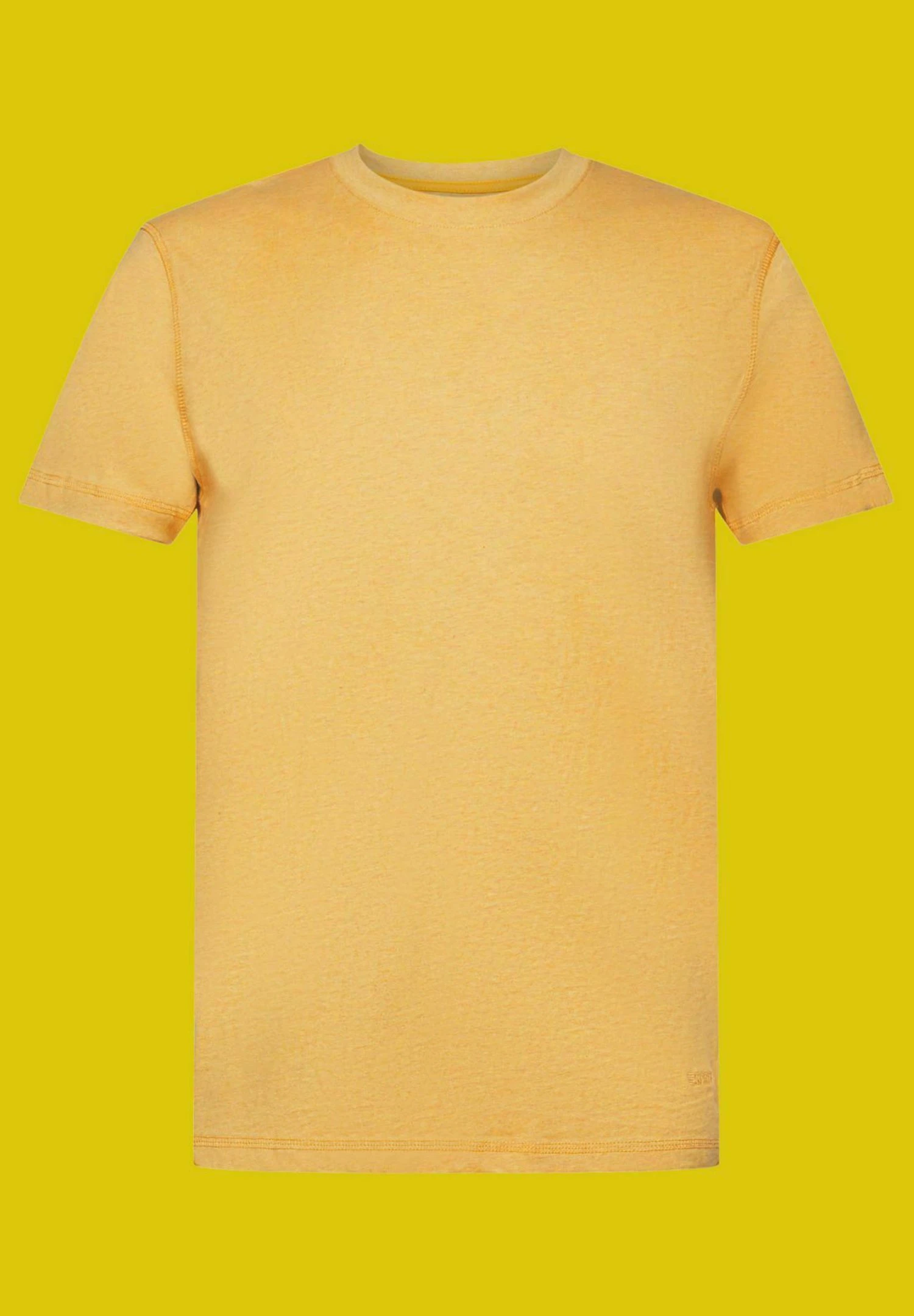 ESPRIT Basic T-Shirt - Sunflower Yellow 6 ESPRIT Basic T-Shirt - Sunflower Yellow - Image 6
