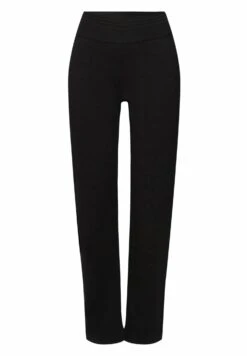 ESPRIT Mit Geschlitzten Säumen Und Reissverschluss - Trousers - Black -Esprit Sales Store 3bbb424c56874176b6b92eea7f2e4735