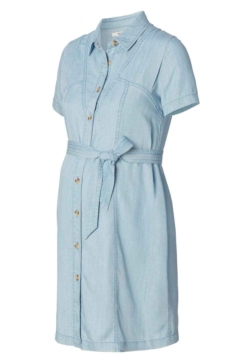Nursing Short Sleeve - Shirt Dress 6 Nursing Short Sleeve - Shirt Dress - Image 6