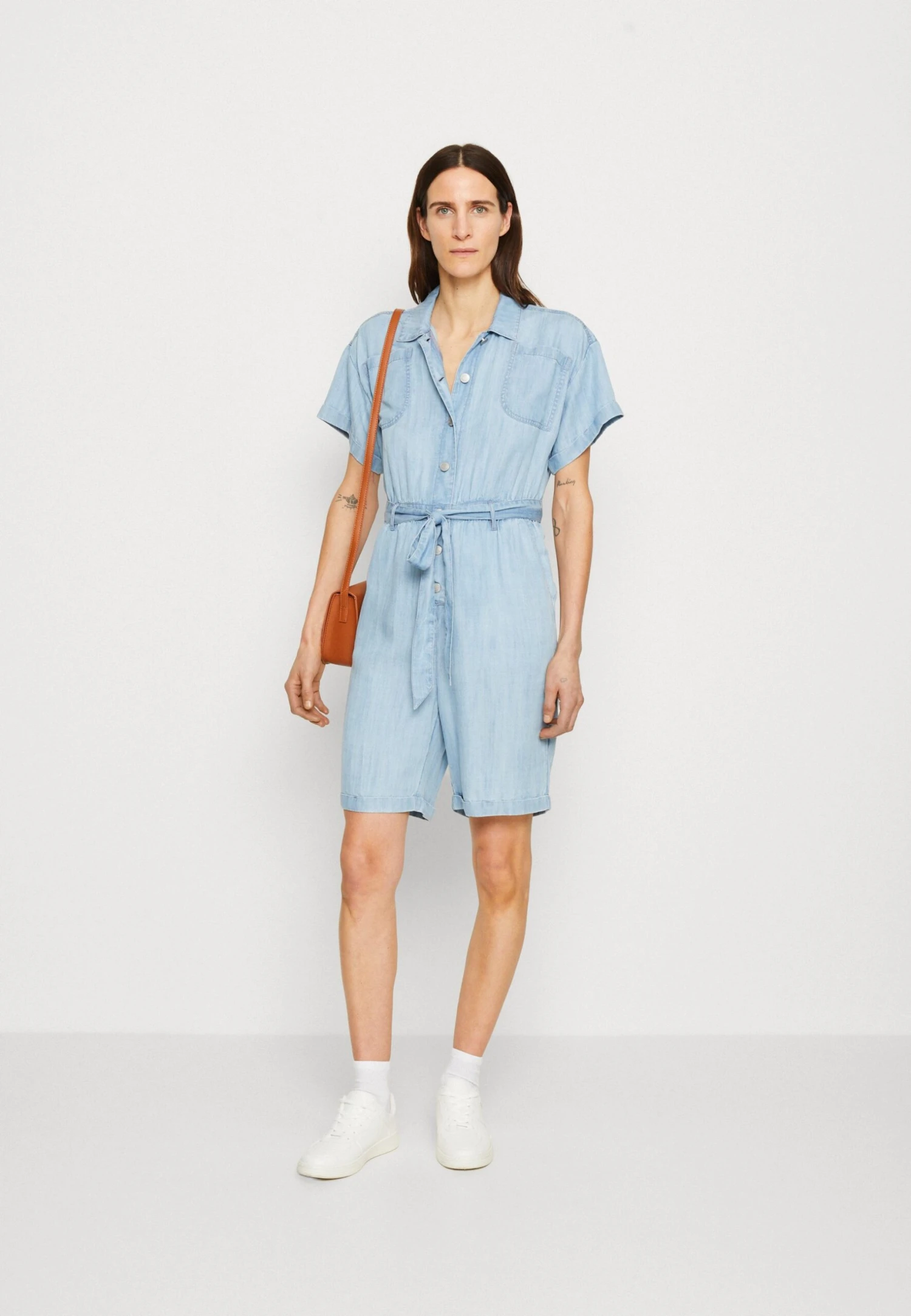 ESPRIT Jumpsuit - Blue Light Wash 2 ESPRIT Jumpsuit - Blue Light Wash - Image 2