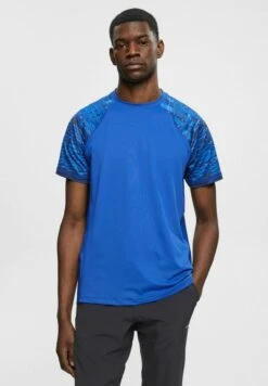 Print T-Shirt - Bright Blue