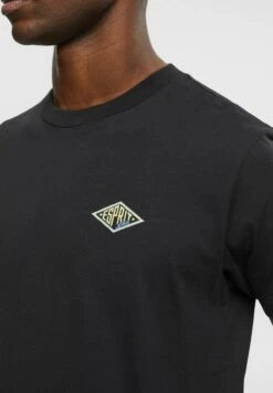 ESPRIT Mit Logo Print - Basic T-Shirt - Black -Esprit Sales Store 3d75b967db824ea48ddbb4230f782dbc
