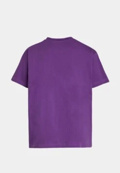 ESPRIT Mit Beflocktem Logo-Aufnäher - Print T-Shirt - Dark Purple -Esprit Sales Store 3e14466cbb8044c8a6a0d15314869777