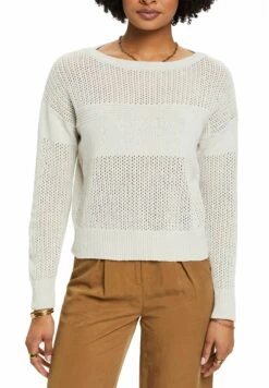 ESPRIT In Pointelle Optik - Jumper - Pastel Grey