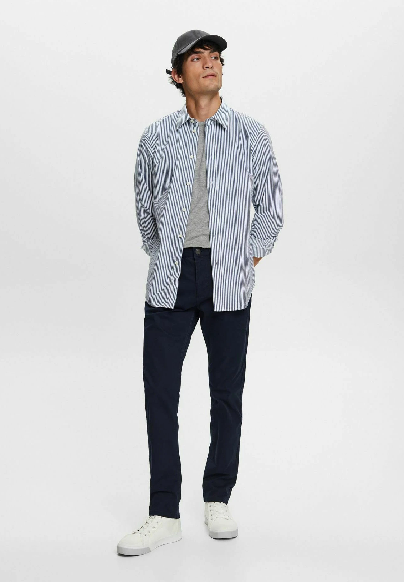 ESPRIT Shirt - Grey Blue 2 ESPRIT Shirt - Grey Blue - Image 2