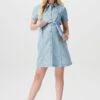 Nursing Short Sleeve - Shirt Dress