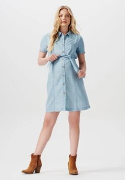 Nursing Short Sleeve - Shirt Dress