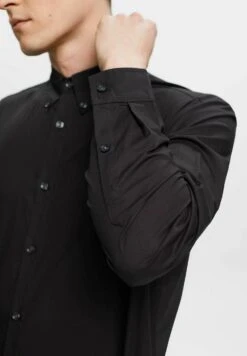 ESPRIT Button-Down - Shirt - Black -Esprit Sales Store 46c95706bf824aaf86b197506b82d635