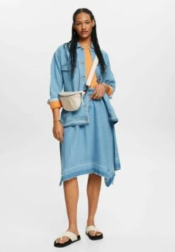 ESPRIT Asymmetrischer - A-Line Skirt - Blue Light Washed -Esprit Sales Store 48084c5005b0403cb9f8d2b19b732086