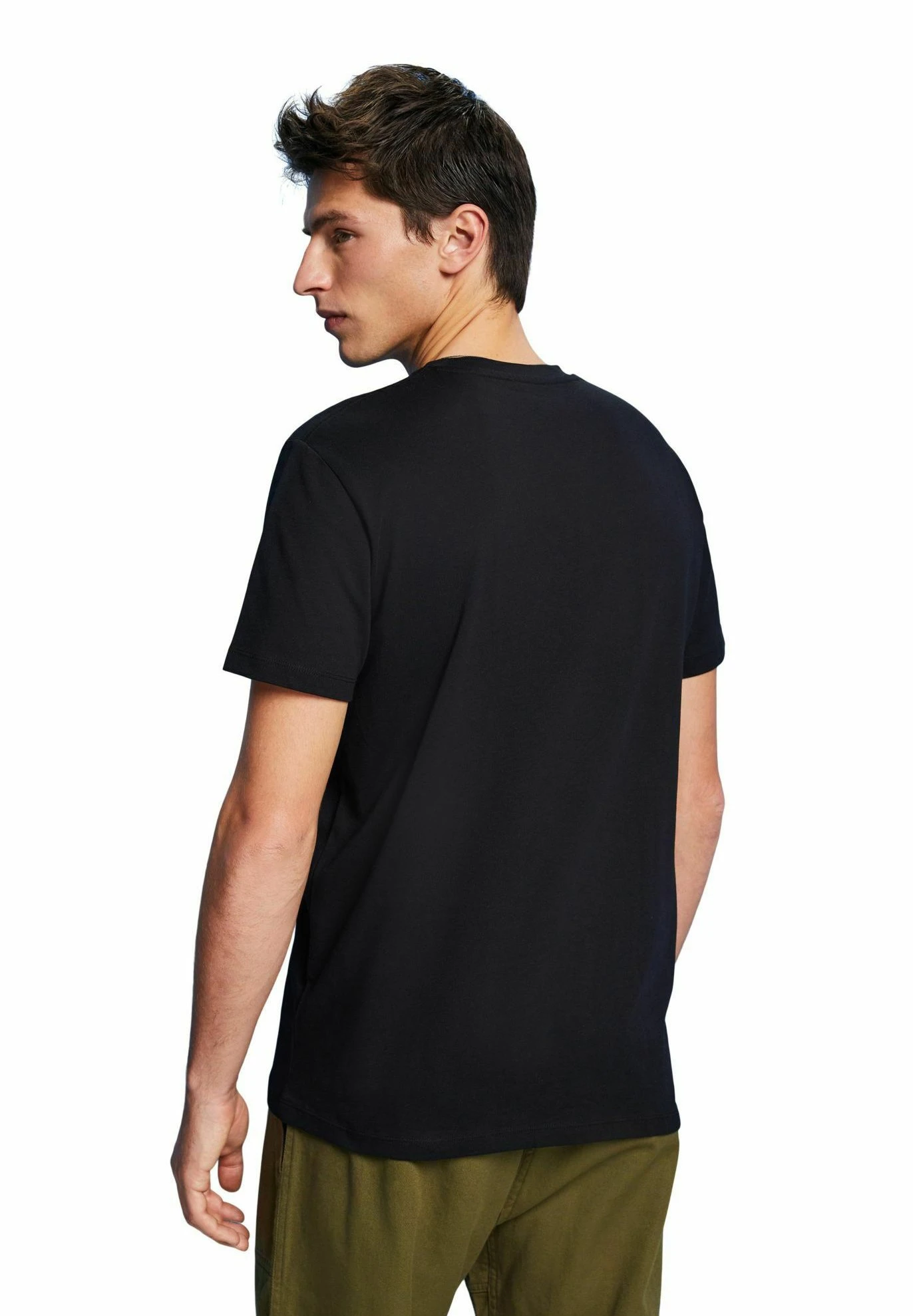 ESPRIT Print T-Shirt - Black 2 ESPRIT Print T-Shirt - Black - Image 2