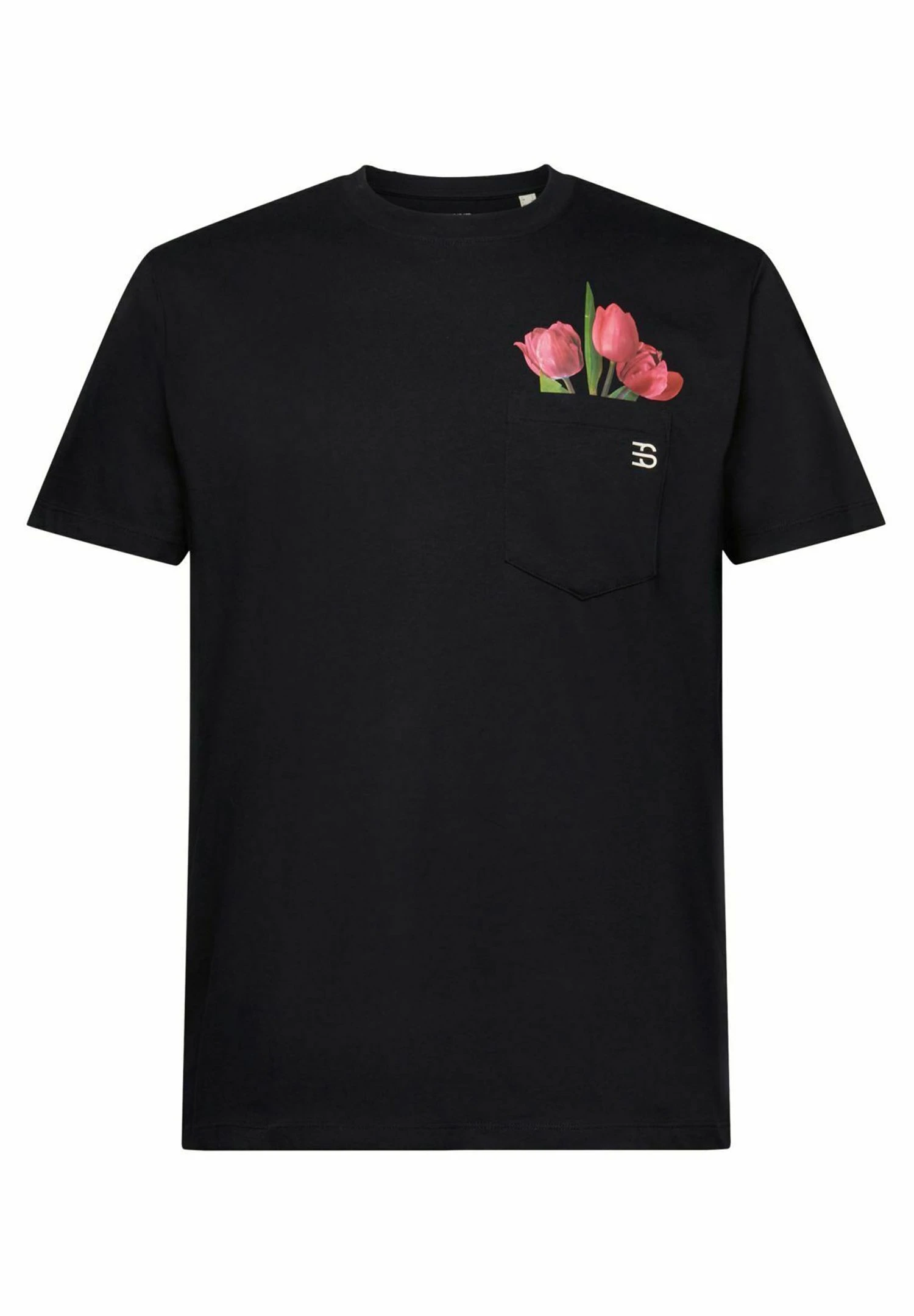 ESPRIT Print T-Shirt - Black 8 ESPRIT Print T-Shirt - Black - Image 8