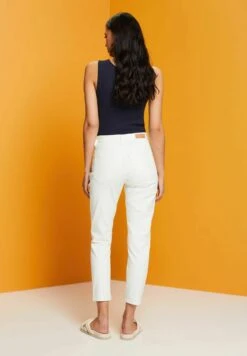 ESPRIT Slim Fit Jeans - Off White -Esprit Sales Store 4907cce0634a4dd6ac4788274be5777c
