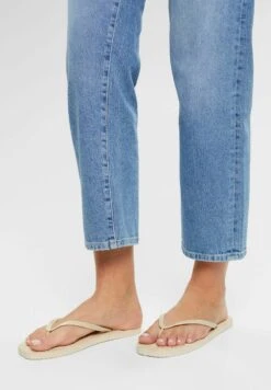 ESPRIT Traditionelle Slip Slops - T-Bar Sandals - Beige