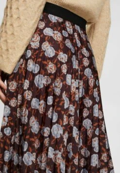 ESPRIT Gemusterter - A-Line Skirt - Black -Esprit Sales Store 4a94705588e64e97bfe7e4d8c9d65826