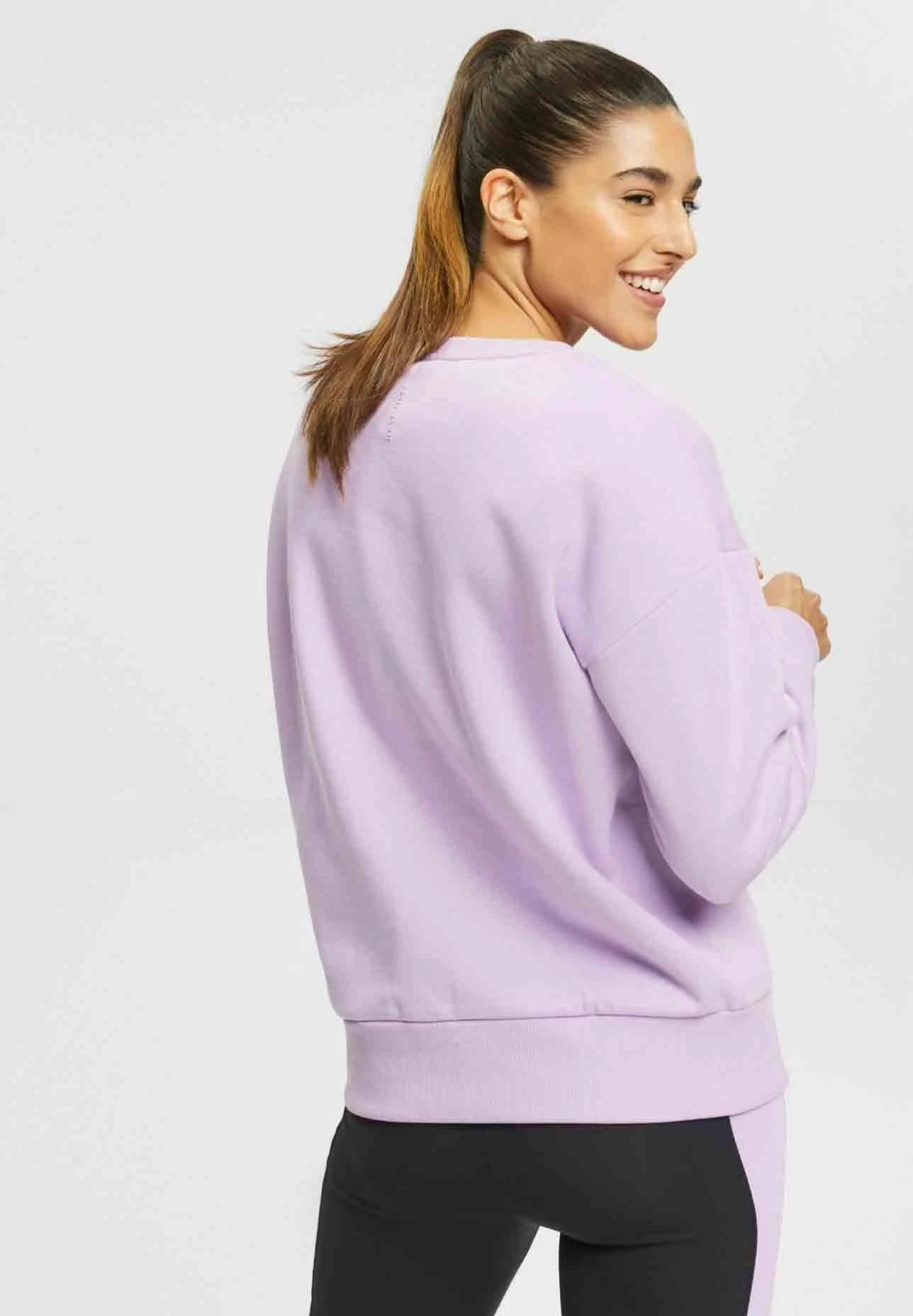 Mit Front-Print - Sweatshirt - Violet 3 Mit Front-Print - Sweatshirt - Violet - Image 3
