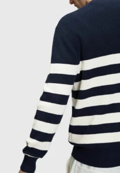 ESPRIT Gestreifter Rundhals - Jumper - Ink -Esprit Sales Store 4dd79911b0894250b6070664e0767360