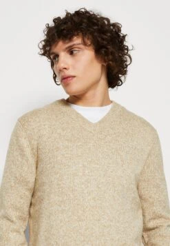 ESPRIT Rcs Sus F Vnk - Jumper - Khaki/Beige -Esprit Sales Store 4e11c2d590254393994c712ea5f95f3e