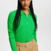 ESPRIT Mit Knöpfen - Button-Down Blouse - Green