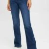 Edc By Esprit Flared Jeans - Blue Dark Washed