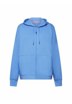 Zip-Up Sweatshirt - Light Blue Lavender -Esprit Sales Store 521eed37c0b846a99ad5de5e5555f1fd