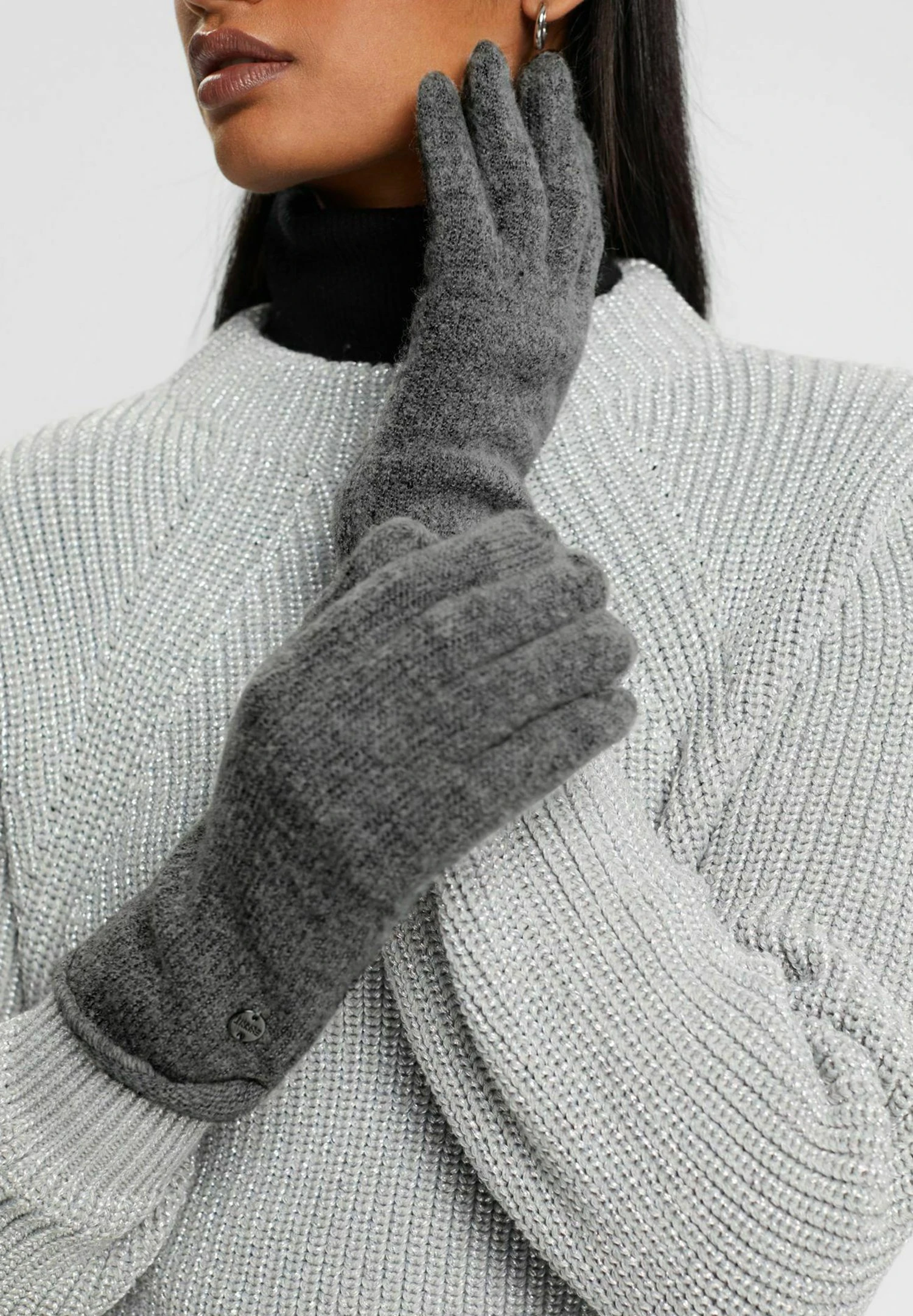 ESPRIT Eos Rcs Rollegg - Gloves - Medium Grey 1 ESPRIT Eos Rcs Rollegg - Gloves - Medium Grey