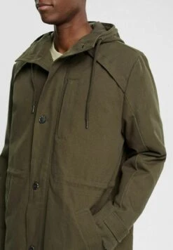 Edc By Esprit Mit Tunnelzugkapuze - Parka - Dark Khaki -Esprit Sales Store 52db4526147949c885070e4e155c32a6