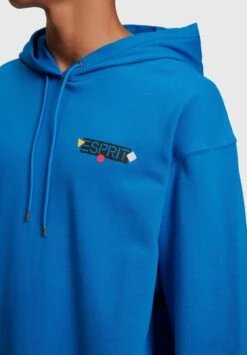 ESPRIT Yagi Archive Mit Grafik Logo - Hoodie - Bright Blue -Esprit Sales Store 52ee17e1cebb4027a853b80af7ef61b5