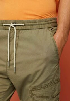 ESPRIT Cargo Trousers - Olive -Esprit Sales Store 54f18082b3e9482bbad3a9c322523ed0