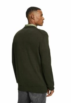 ESPRIT Jumper - Dark Khaki -Esprit Sales Store 568e76e5a63a4e5e94fb1c6810032c67