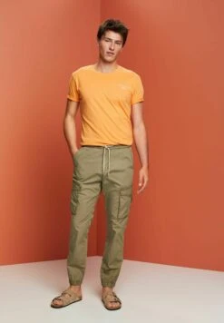 ESPRIT Cargo Trousers - Olive -Esprit Sales Store 56ddff8f875342dcb619fb4707ac977a