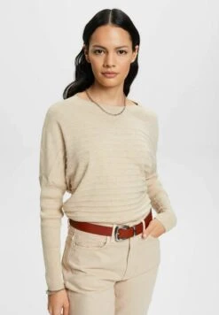 ESPRIT Striped - Jumper - Sand