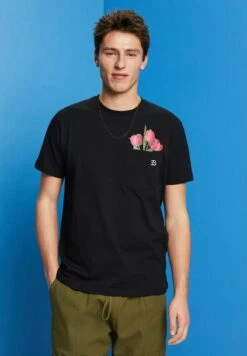 ESPRIT Print T-Shirt - Black 14 ESPRIT Print T-Shirt - Black -Esprit Sales Store 593d440a2ba24a2abe87b9a6893a7729