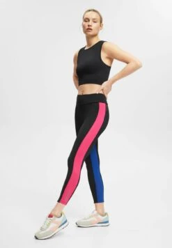 Gecroppte - Leggings - Black -Esprit Sales Store 59f5f094966049eda932e2c716bc8969