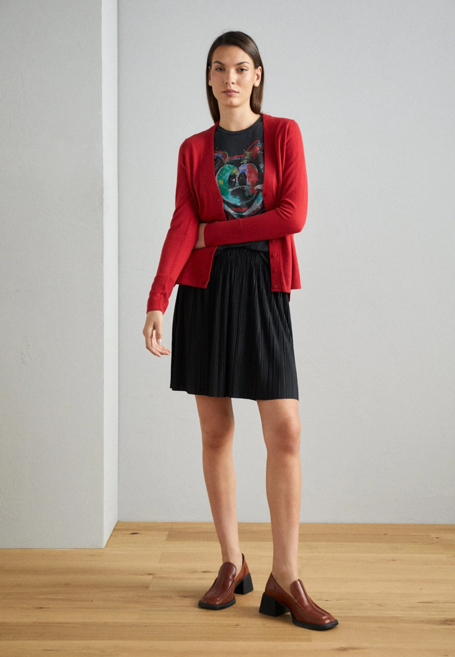 ESPRIT Button Cardigan - Cardigan - Dark Red 2 ESPRIT Button Cardigan - Cardigan - Dark Red - Image 2