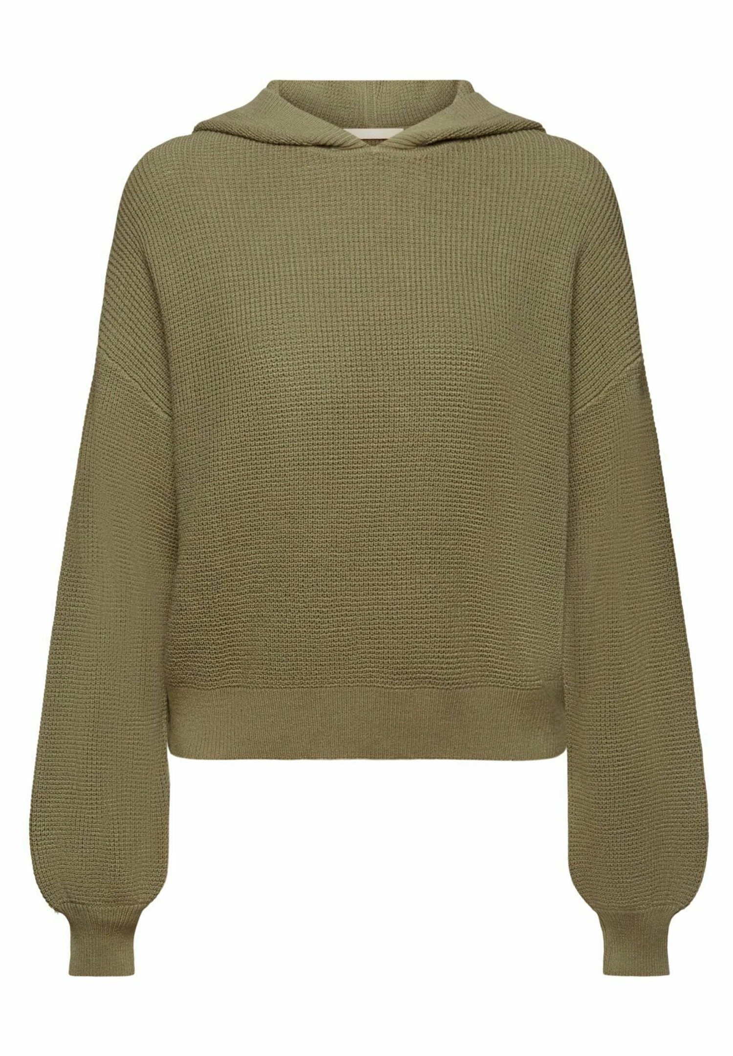 Edc By Esprit Soft Touch - Hoodie - Light Khaki 6 Edc By Esprit Soft Touch - Hoodie - Light Khaki - Image 6