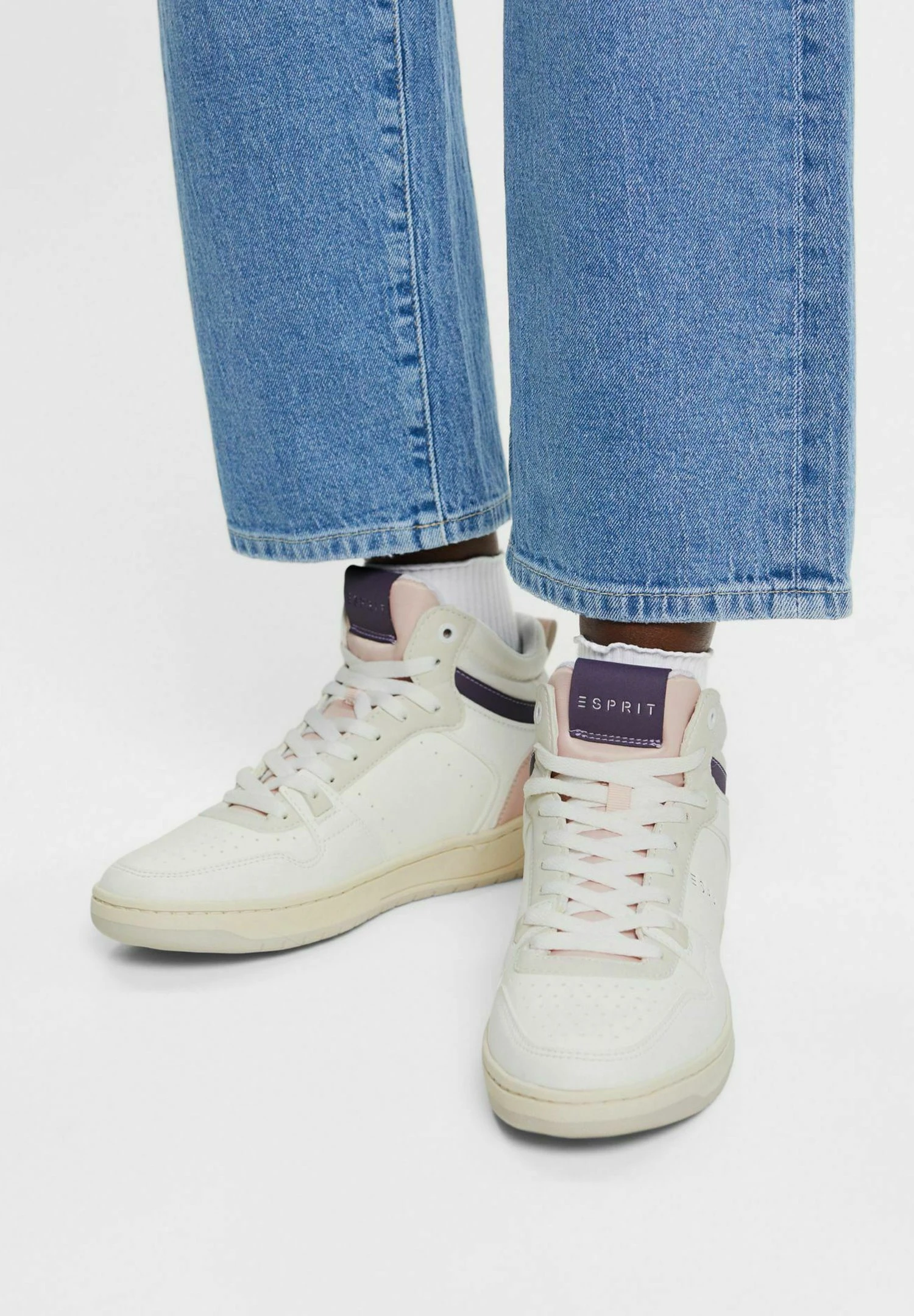 ESPRIT High-Top Trainers - White 1 ESPRIT High-Top Trainers - White