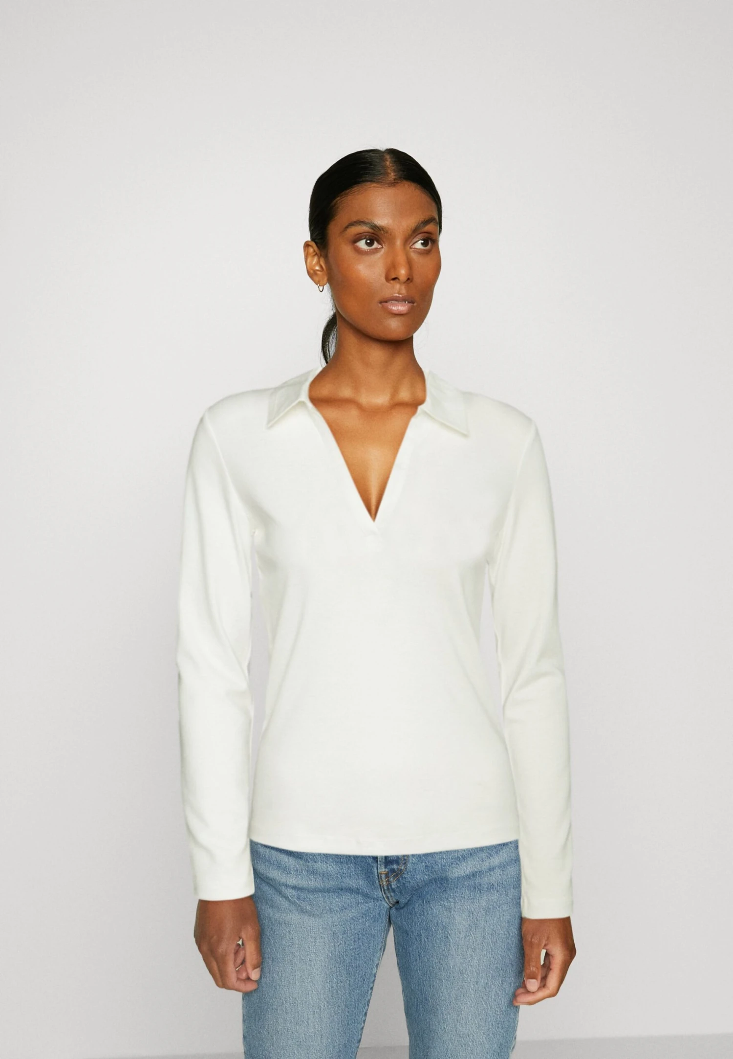 ESPRIT Otb- Polo Shirt - Off White 1 ESPRIT Otb- Polo Shirt - Off White