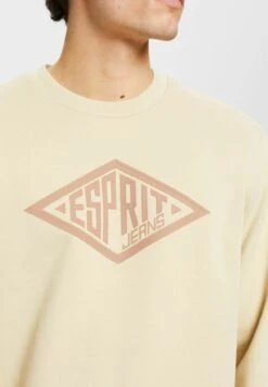ESPRIT Mit Logo-Print - Sweatshirt - Beige -Esprit Sales Store 5b6c847f61ef4c7da695023f1732689c