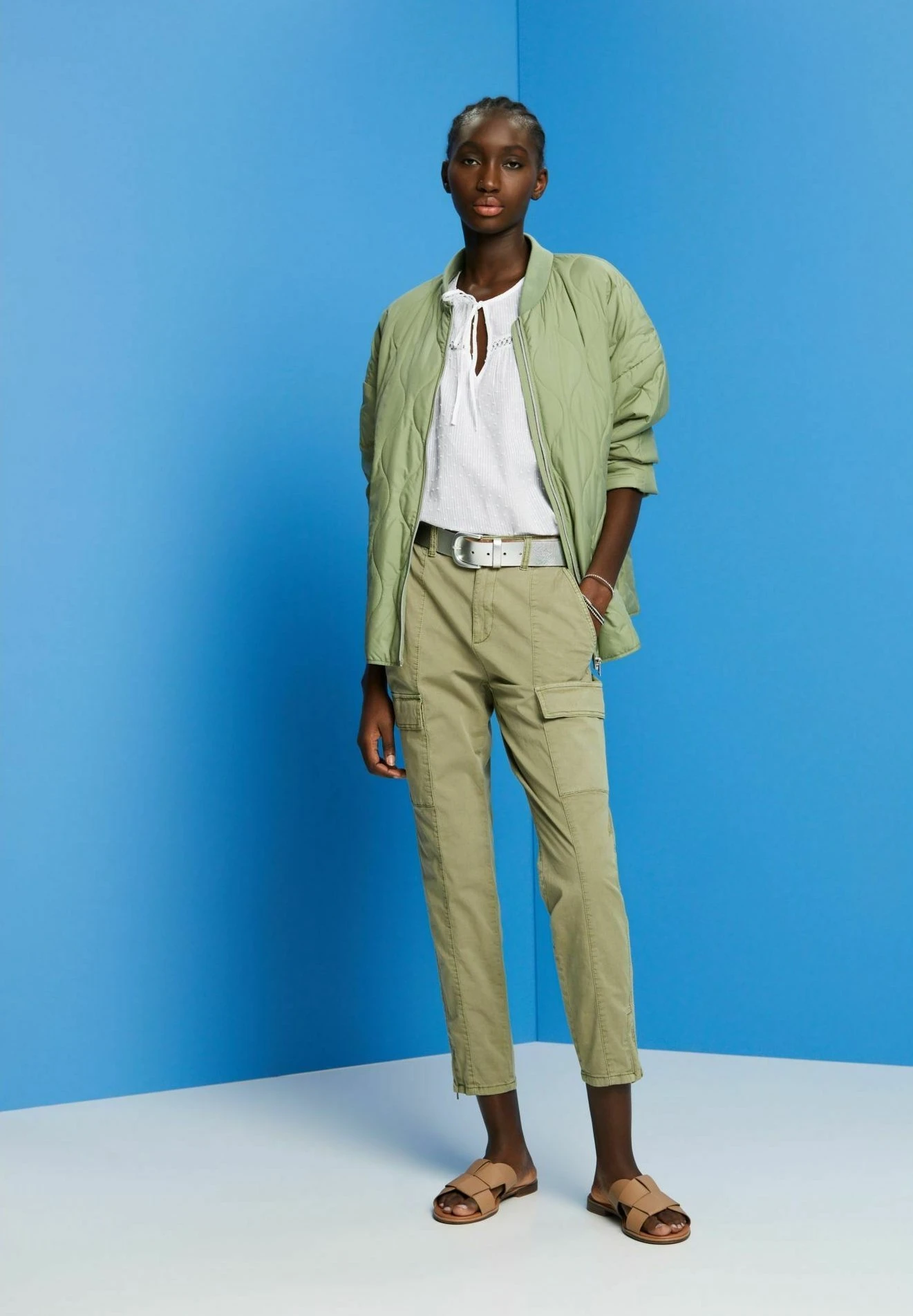 ESPRIT Mit Bindedetail - Blouse 6 ESPRIT Mit Bindedetail - Blouse - Image 6