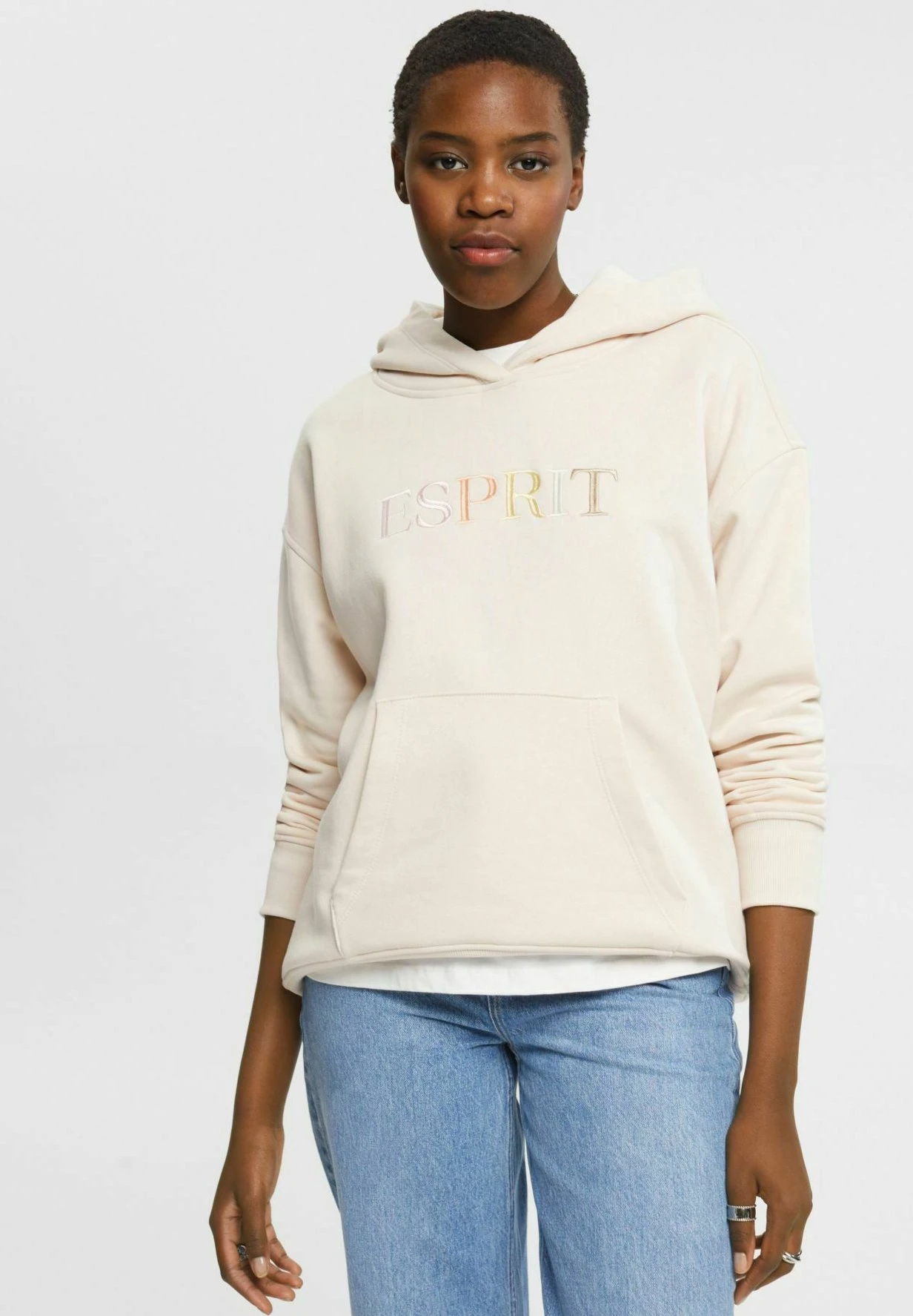 ESPRIT Sus Aw - Hoodie - Pastel Pink 1 ESPRIT Sus Aw - Hoodie - Pastel Pink