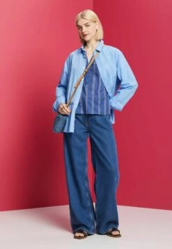 ESPRIT Regular Fit - Blouse - Ink -Esprit Sales Store 5f28339e172f4fd7a9d253bb0c44c879